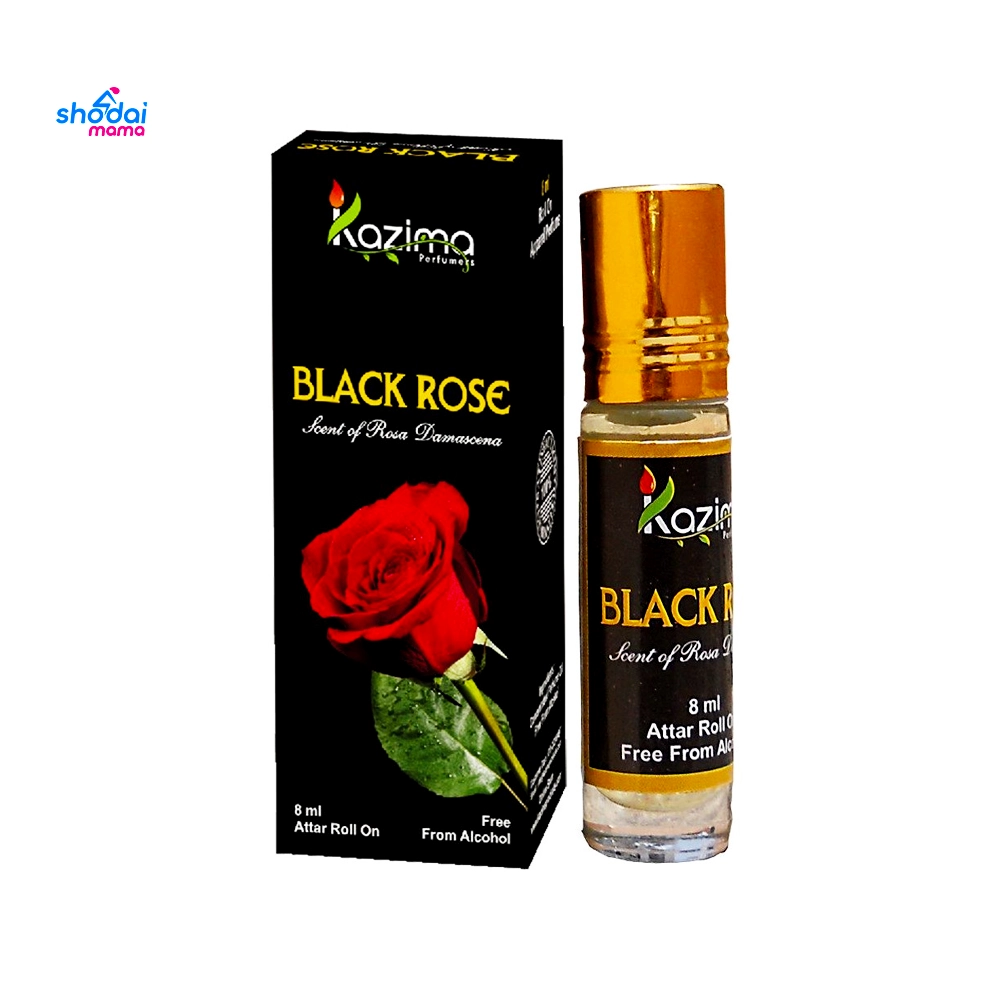 Al Redwan Attar Black Rose Roll - On 8ml